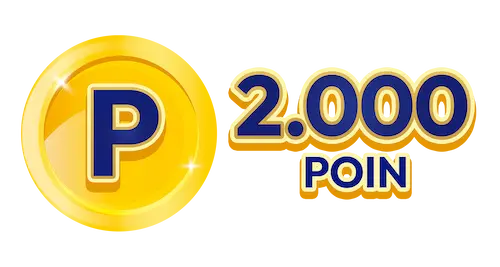 Bonus 2.000 poin registrasi untuk member binaan Bebefriends